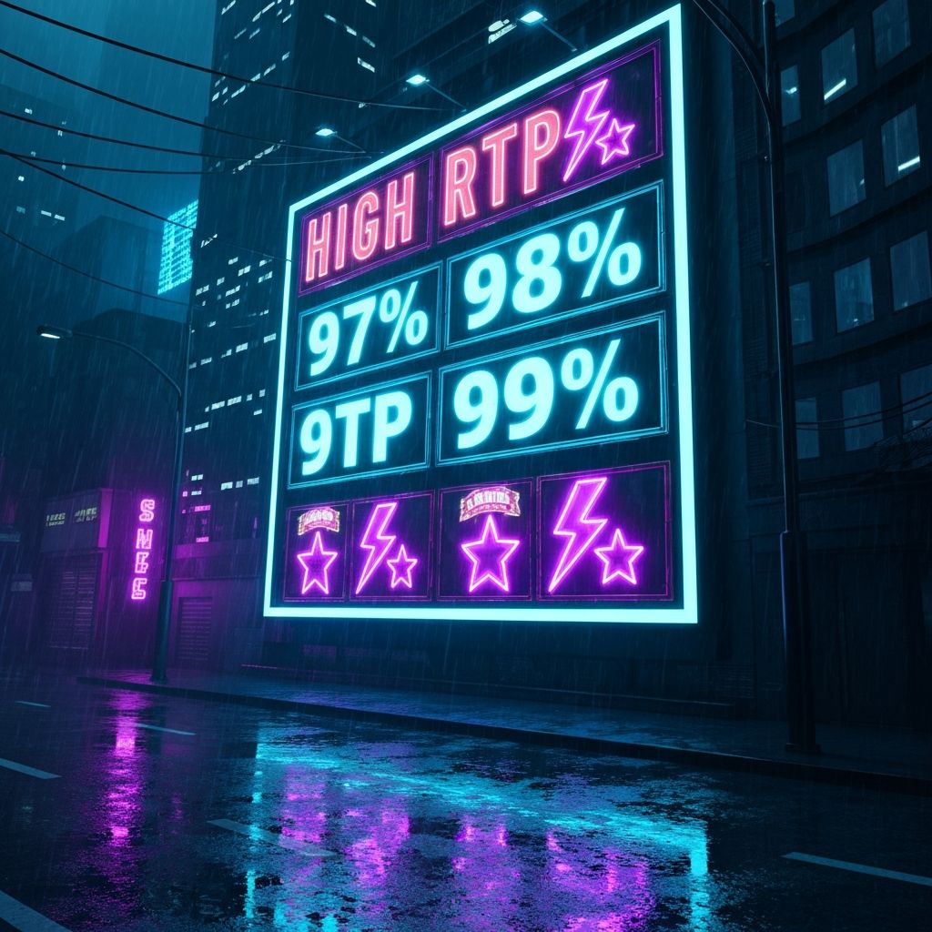 Top 10 Slot Games with the Highest RTP in 2025